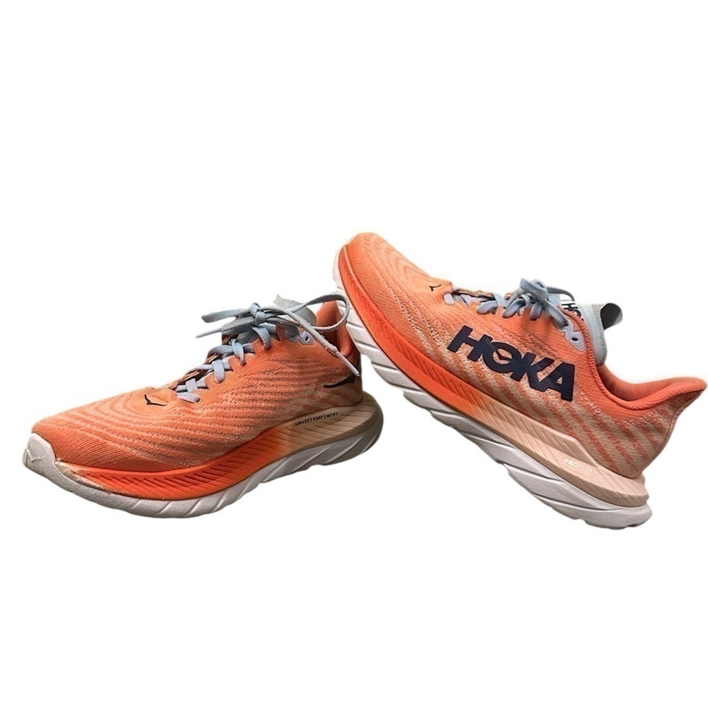 HOKA Mach 7 Women's Camellia Peach Running Shoes Size 7.5